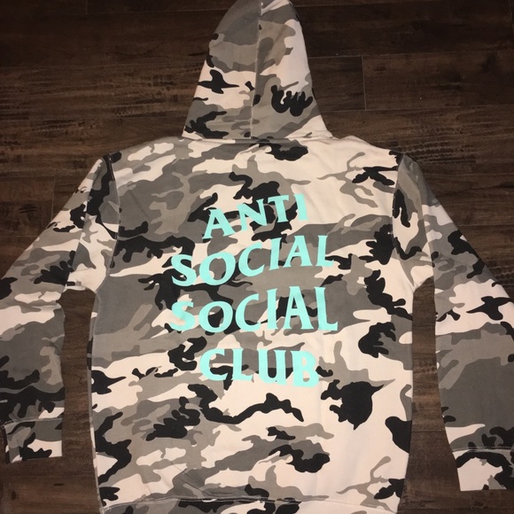 ASSC Anti Social Social Club camo hoodie - Picture 3 of 8